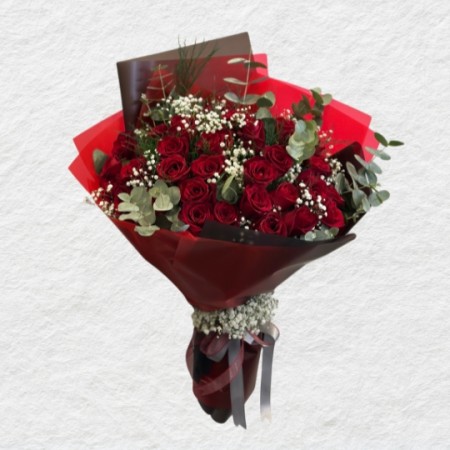 Bouquet of 33 Red Roses