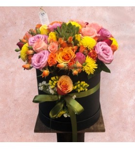 Multi Color Rose Box