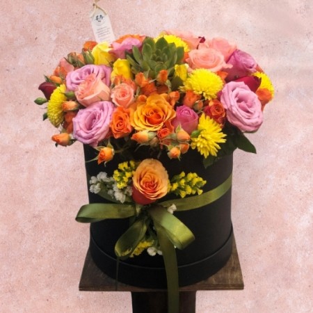 Multi Color Rose Box
