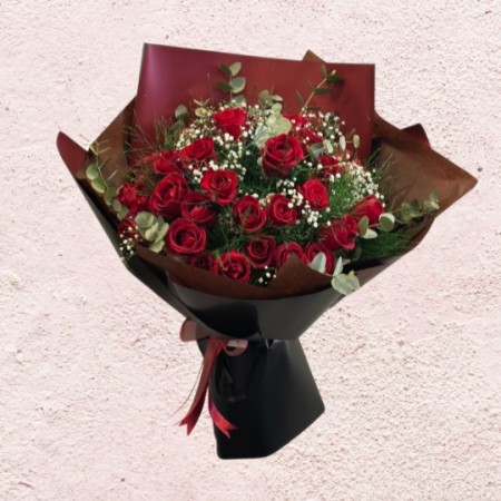 Bouquet of 29 Red Roses