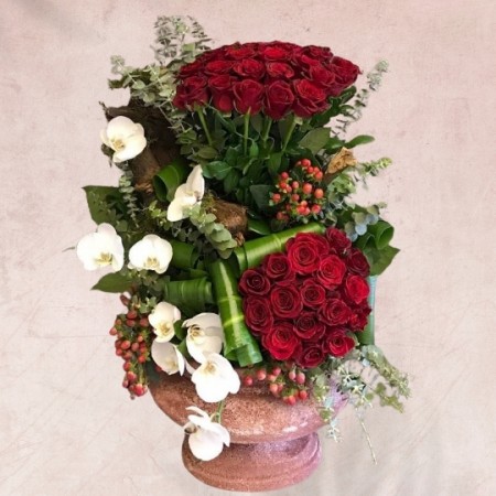 Red Roses &amp; Orchids For U